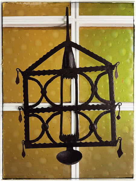 Antique iron toran
