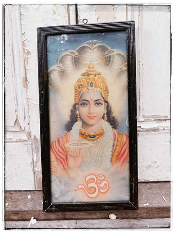 Vintage Vishnu print