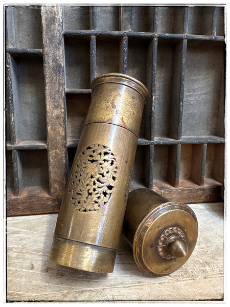 Antique cosmetic tins