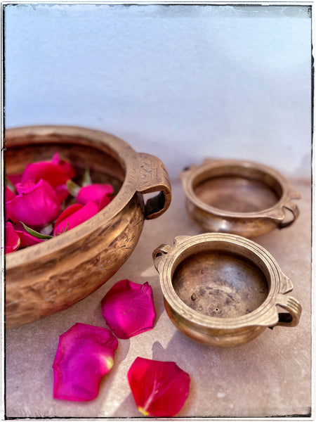 Antique urli bowls