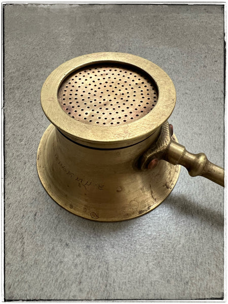 Brass tea filter