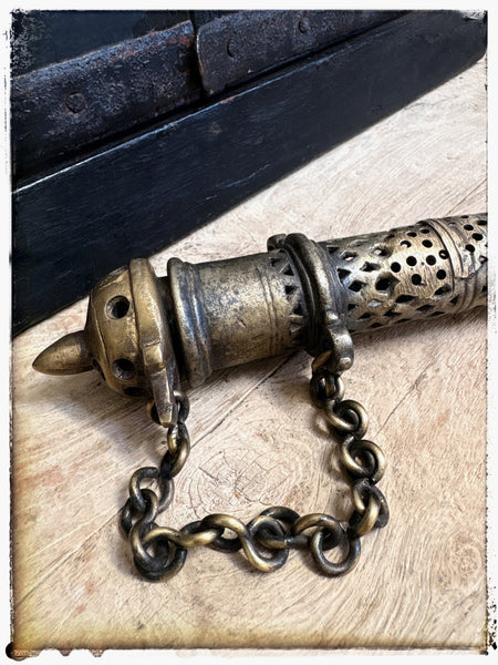 Antique scroll box