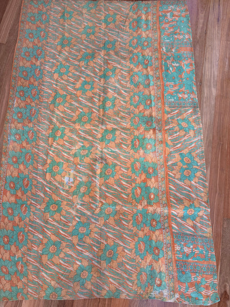 Antique kantha quilt