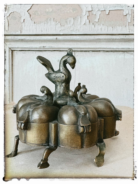 Antique tikka box
