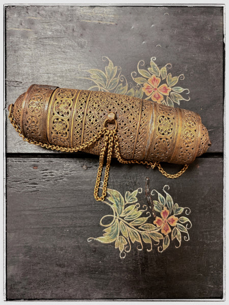 Antique cosmetic tins