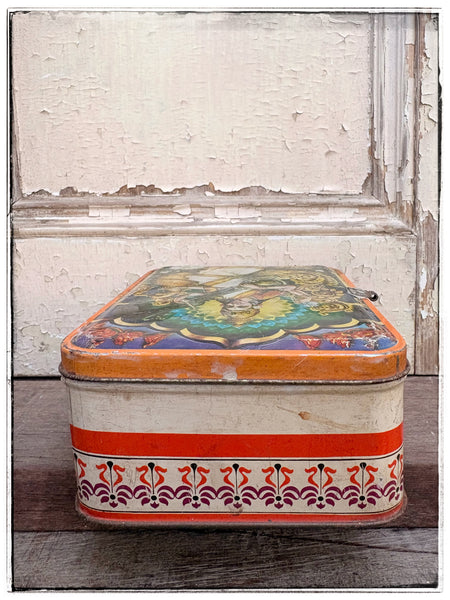 Vintage Saraswati tin