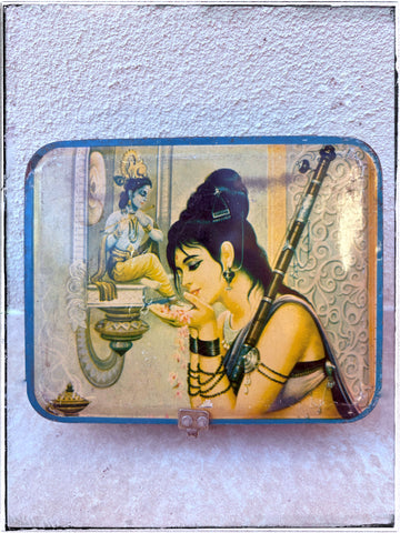 Vintage Mirabai tin