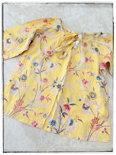 Printed blouse 2yrs + 4yrs