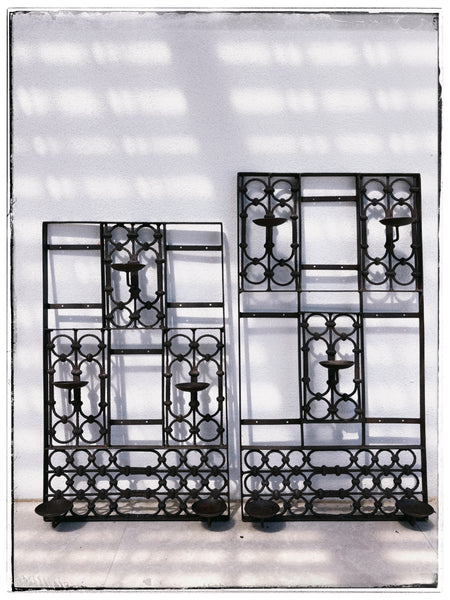 Antique jaali frames with dias