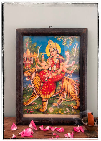 Small Vintage Durga print