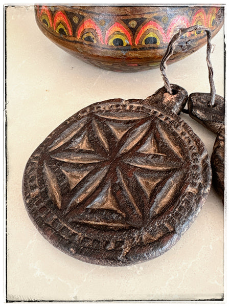 Vintage wooden stamps