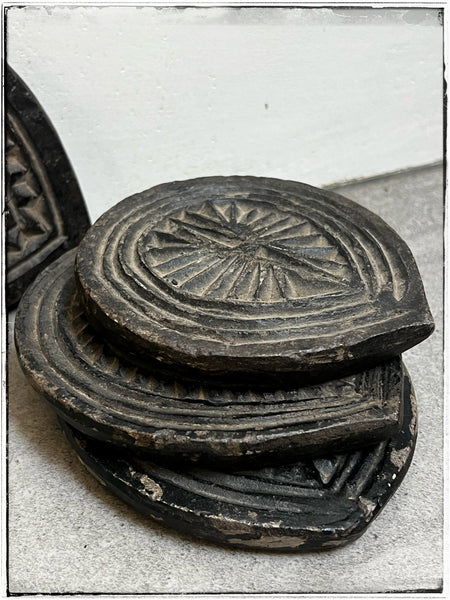 Antique stone trivets