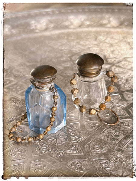 Antique perfume bottles