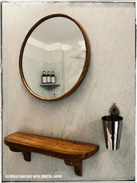 Vintage brass hanging cup