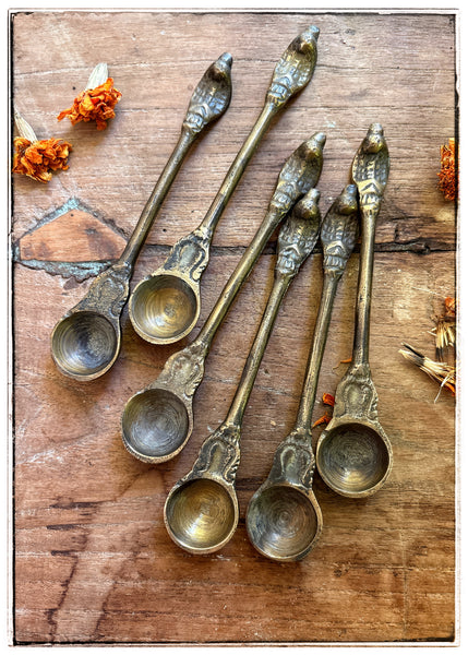 Brass Naga pali spoons