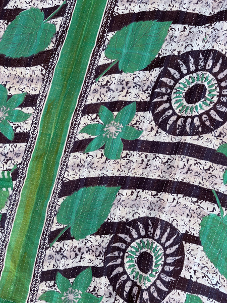Vintage kantha quilt
