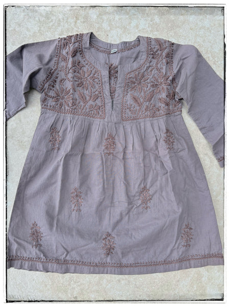 Embroidered Neela dress 2yrs