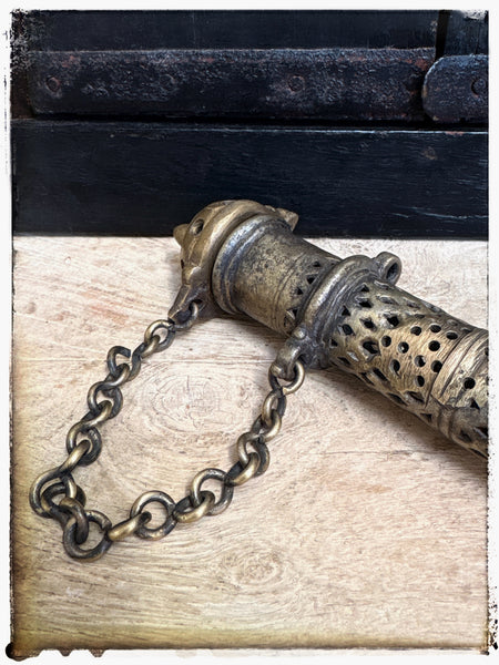 Antique scroll box