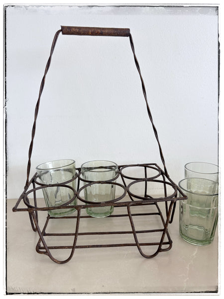 Vintage street chai carriers