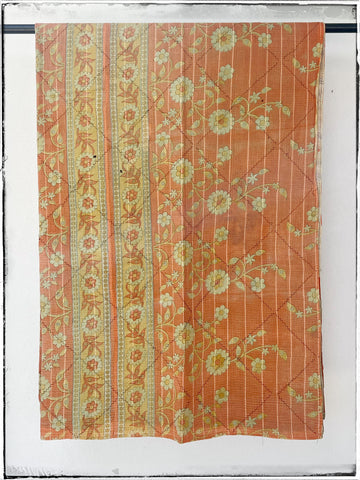 Antique kantha quilt