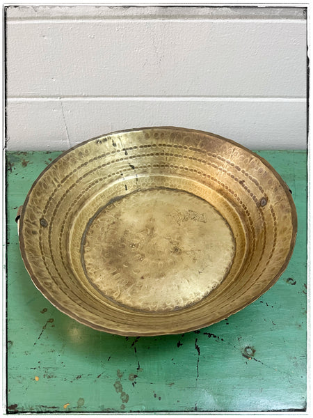 Antique bowl with handles
