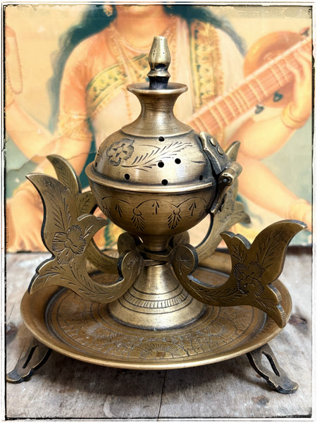 Antique incense burner