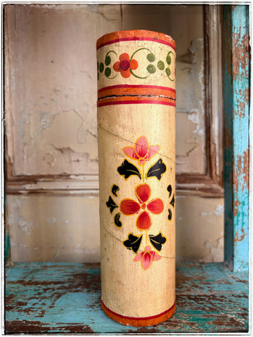 Paper mache incense holder.