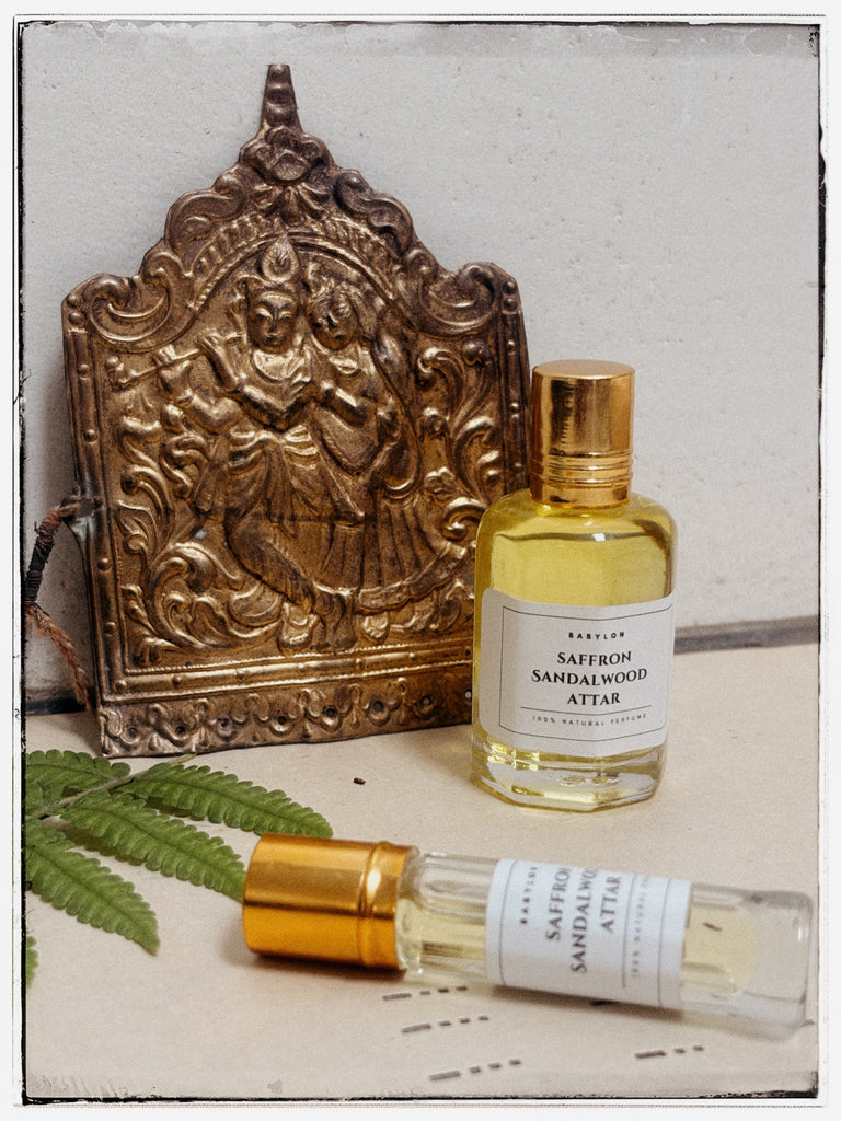 Saffron + Sandalwood Attar