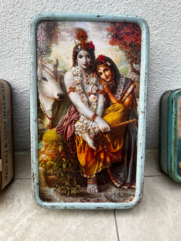 Krishna + Radha tin