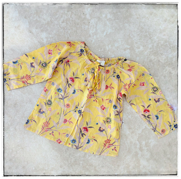 Printed blouse 2yrs + 4yrs