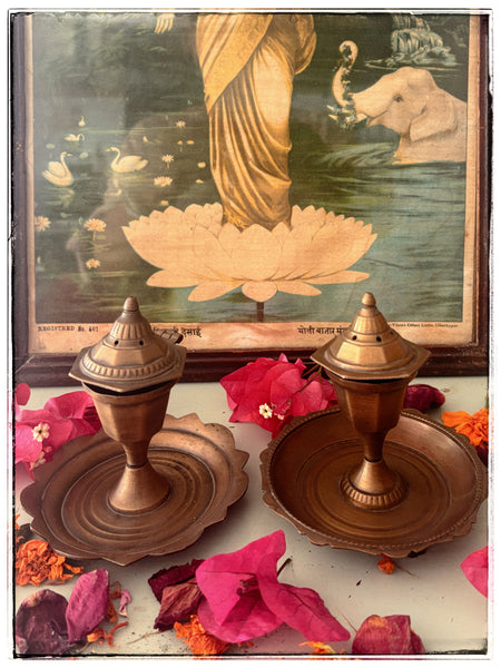 Vintage incense burners