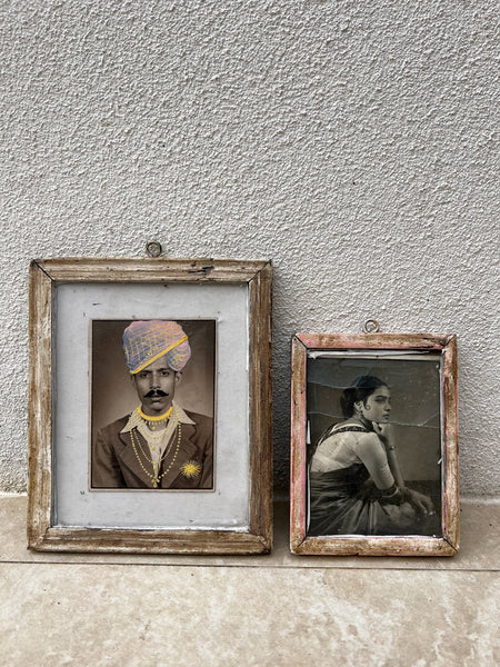 Framed vintage photos