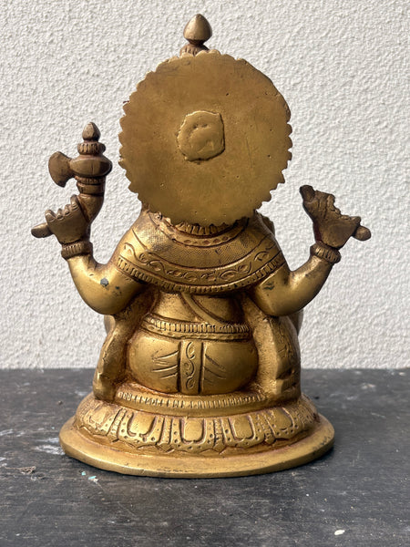 Brass Ganesha statue
