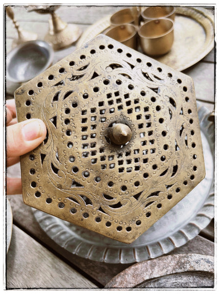 Antique jaali lantern