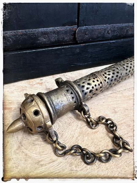 Antique scroll box