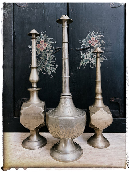 Antique rosewater bottles
