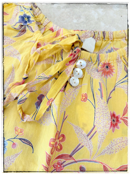 Printed blouse 2yrs + 4yrs