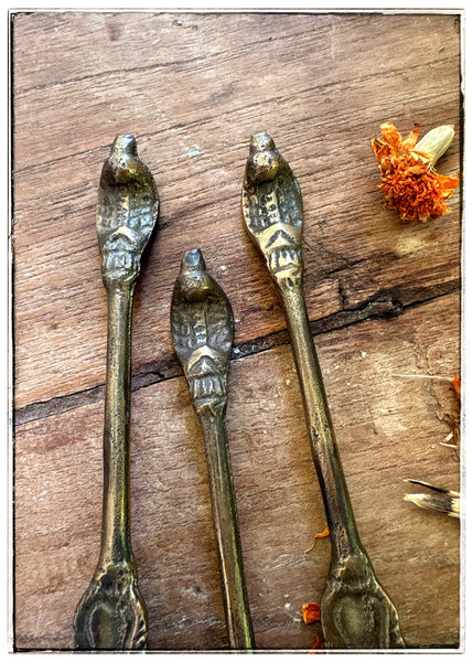 Brass Naga pali spoons