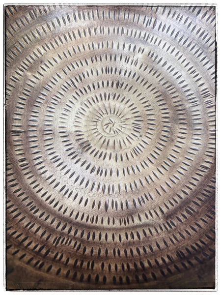 Antique brass kadai