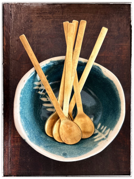 Little brass spoons