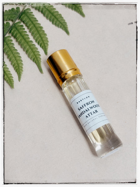 Saffron + Sandalwood Attar