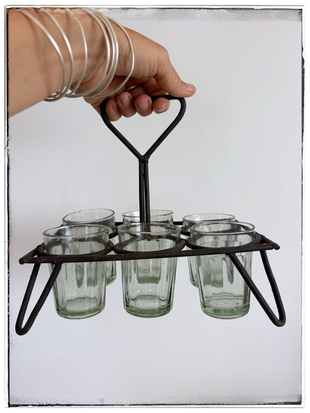 Vintage street chai carriers