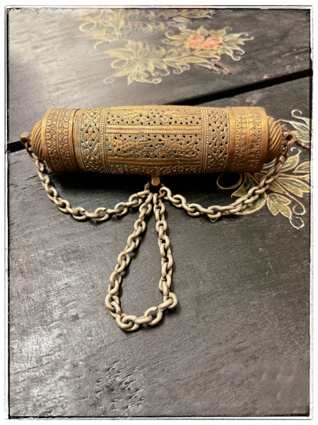 Antique cosmetic tins