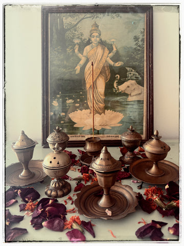 Vintage incense burners