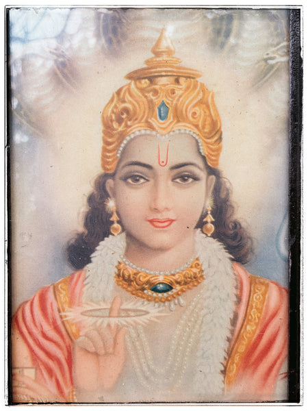 Vintage Vishnu print