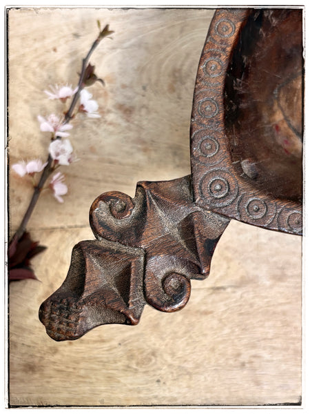 Antique tribal opium bowl