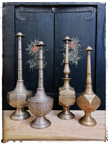 Antique rosewater bottles