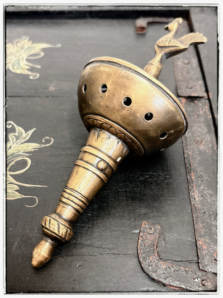 Antique baby rattle