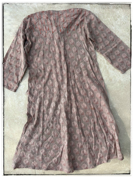 Cotton kaftans - 2 prints 10-12yrs