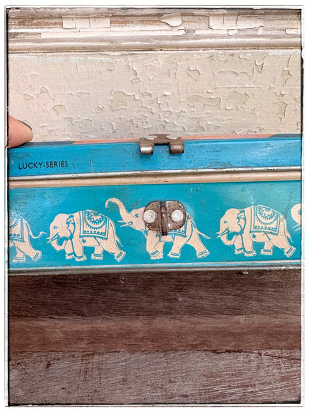 Vintage Ganesha tin
